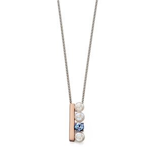 Fiorelli Semi-precious Row Pendant
